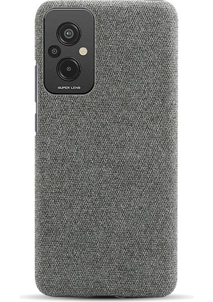 Xiaomi Redmi Için 11 Prime 4g Şok-Absorpsiyon Cep Telefon Kılıfı Kabuk Düz Renk Sert Pc+Bez Telefon Kapak-Grey (Yurt Dışından) modelleri