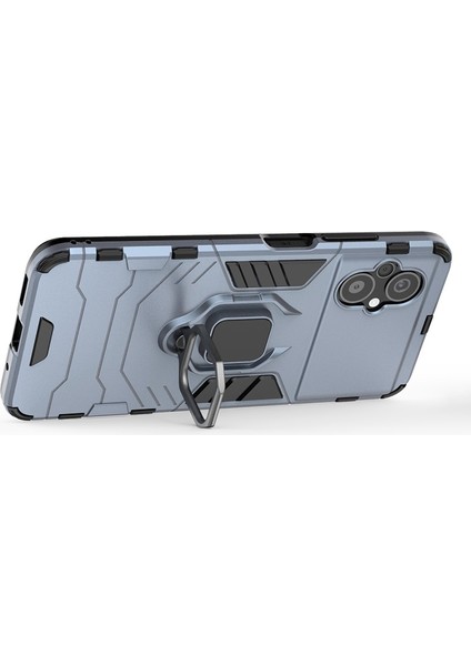 Xiaomi Poco M4 5g Için Cep Telefonu Kılıf Çantası, Ring Kickstand Sturdy Shock Anterli Tpu+Sabit Pc Arka Kapak Mavisi (Yurt Dışından) fiyatları