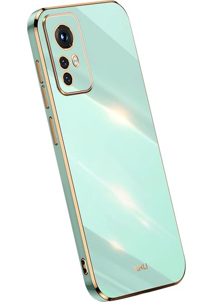 Xiaomi Için Xinli 12 Lite 5g Yumuşak Tpu Telefon Kılıfı, Şok Geçirmez Elektraplama Tam Kamera Lens Koruma Kapak-Cüzdan (Yurt Dışından)