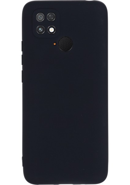 Xiaomi Poco C40 4g Için Sıvı Silikon Telefon Kılıfı, Yumuşak Fiber Astar Strap-Black ile Yumuşak Fiber Astar Anti-Solma Telefon Kapağı (Yurt Dışından)