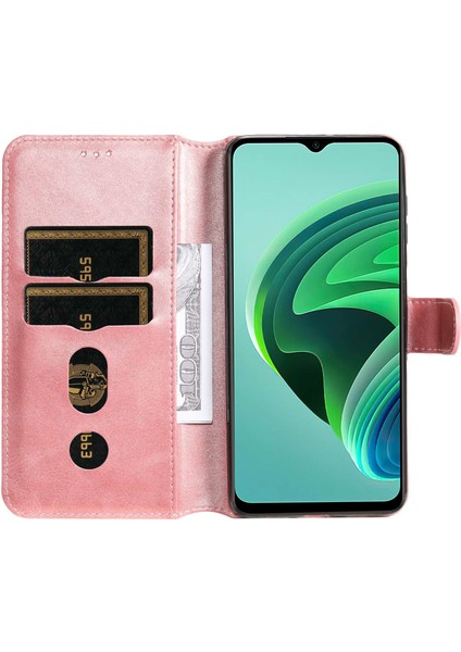 Xiaomi Için Redmi Note 11E 5g/redmi 10 5g/redmi 10 Prime+ 5g Pu Deri+ Tpu Damla Geçirmez Telefon Kılıf Cüzdan Standı Kapak Çizgisi Altın (Yurt Dışından) modelleri