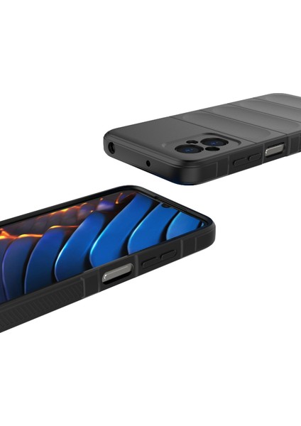 Xiaomi Için Poco M4 5g/4g Damla Koruma Telefon Kılıfı Tpu Çizgiye Karşı Cep Telefonu Geri Kapak-Dark Gri (Yurt Dışından) indirimleri