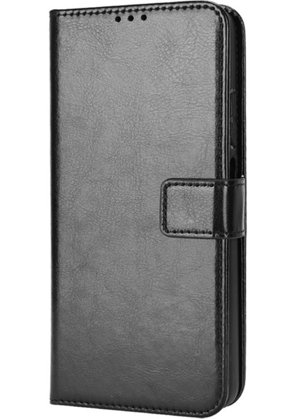 Xiaomi Için Poco X4 Pro 5g Çılgın At Dokusu Flip Cover Pu Deri Stand Cüzdan Şok Geçirmez Koruyucu Telefon Kasası, Bilek Kayış-Siyah (Yurt Dışından) indirimleri