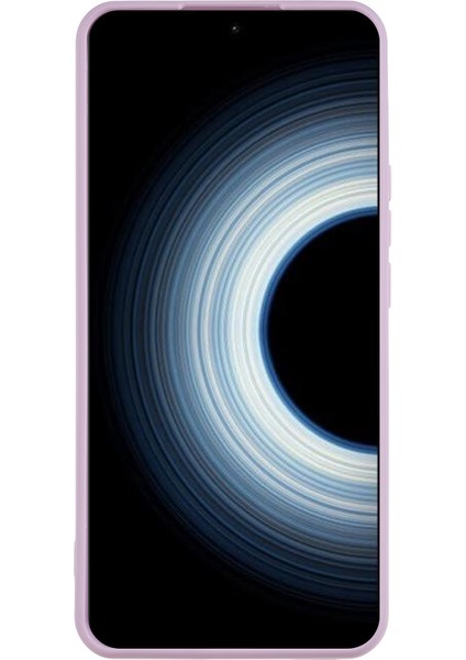 Xiaomi Redmi K50 ULTRA/12T 5g Yumuşak Tpu Telefon Kasası Düz Kenar Çizgeni Anti-Clatch Arka Kapak Işığı Mor (Yurt Dışından)