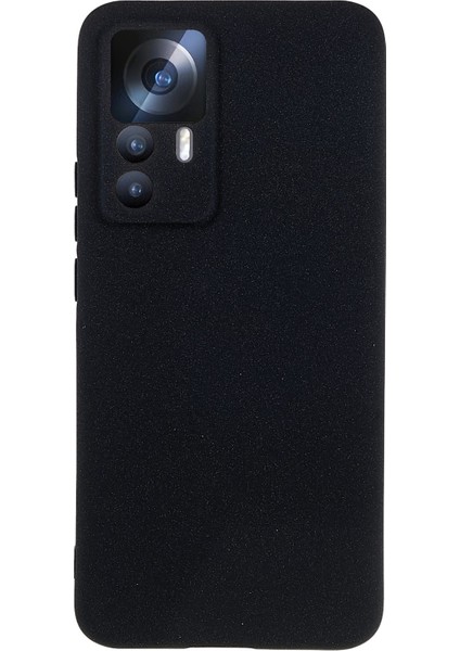 Xiaomi 12T 5G/12T Pro 5g/redmi K50 Ultra 5g Tpu Tpu Tpu Kılıf Çift Taraflı Mat Landırma Karşıtı Arka Kapak Black (Yurt Dışından)