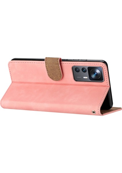 Xiaomi 12T Pro 5G/12T 5g/redmi K50 Ultra Telefon Kapağı Pu Deri Baskılı Kelebek Cüzdan Stand Telefon Vaka-Pembe (Yurt Dışından) indirimleri