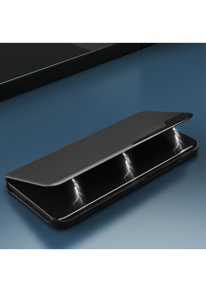 Xiaomi Için Poco X4 Pro 5g Görünüm Pencere Flip Kapak Pu Deri Stand Tam Vücut Koruyucu Kılıf Vas (Yurt Dışından)