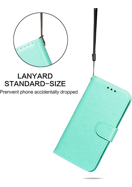 Xiaomi Için Redmi 10C 4g Tpu+Pu Deri Cüzdan Stand Flip Cover Manyetik Kapatma Telefon Kılıf Yeşili (Yurt Dışından) indirimleri