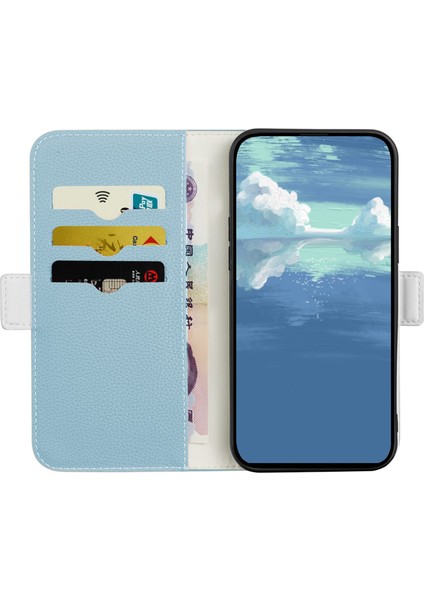 Xiaomi Için 12 Lite 5g Candy Renk Litchi Doku Telefon Kılıfı Pu Deri Stand Cüzdan Kapak Mavisi (Yurt Dışından) fiyatları