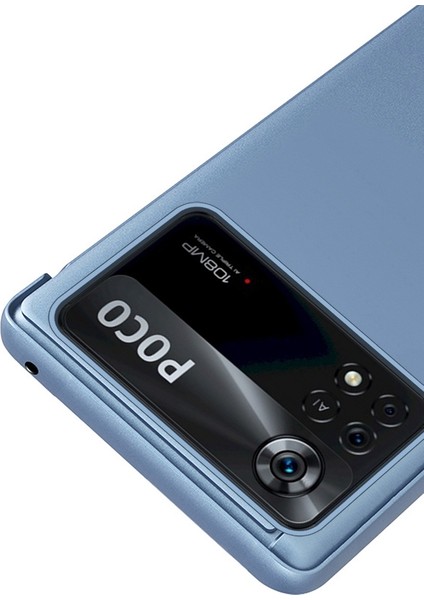 Xiaomi Poco X4 Pro 5g Ayna Yüzey Elektrapan Tasarımı Pu Deri+Pc Stand-Morple ile Pencere Telefon Kılıfı (Yurt Dışından) indirimleri