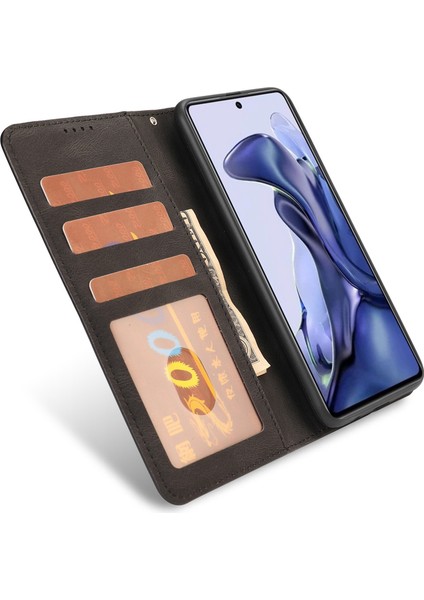 Xiaomi Için Poco M4 Pro 4g Pu Deri Dal Damla Geçirmez Koruma Telefon Kılıfı Cüzdan Stand Koruyucu Kapak Strap-Black (Yurt Dışından) fiyatları