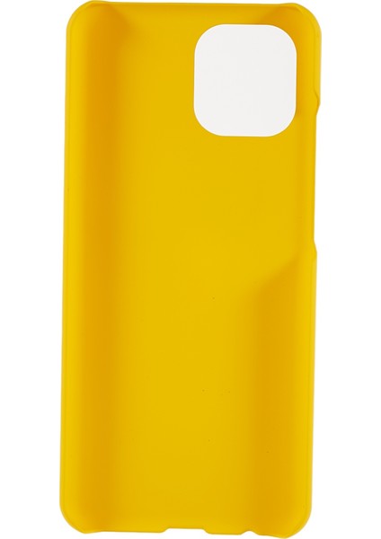 Xiaomi Için Redmi A1 4g/a2 4g Sert Pc Şok Geçirmez Telefon Kasası Kalaşmış Parlak Yüzey Karşıtı Yüzey Karşıtı Kaplama Sarı (Yurt Dışından) modelleri