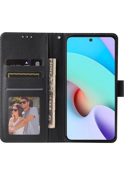Xiaomi Için Stand Kapağı Redmi 10 5g/redmi 10 Prime+ 5g/redmi Not 11E 5g, Folio Flip Pu Deri Cüzdan Cep Telefonu Kılıflu (Yurt Dışından)