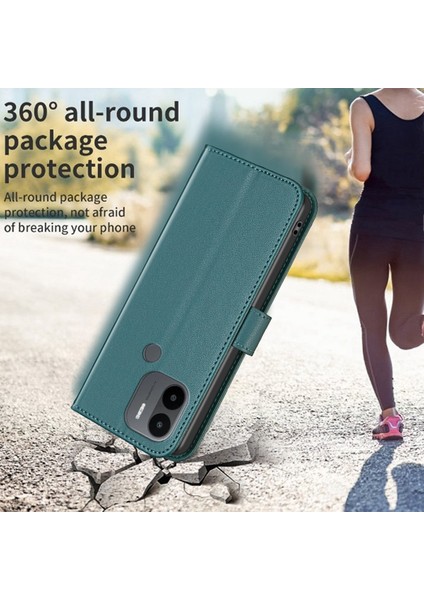 Xiaomi Redmi A1 4g/a1+ 4g/a2 4g/a2+ 4g/poco C50 4g Deri Cüzdan Stand Kapak Yeşili (Yurt Dışından) indirimleri