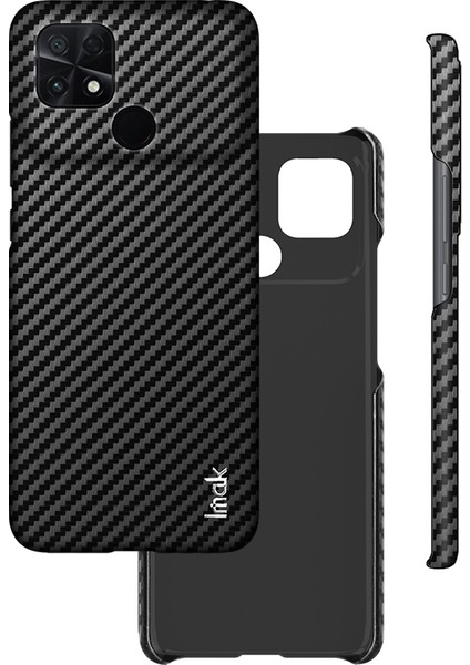 Xiaomi Için Ruiyi Serisi Poco C40 4g Karbon Fiber Doku Telefon Kılıfı Damla Geçirmez Pu Deri Kaplı Pc Kapağı (Yurt Dışından)