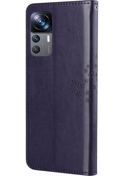 Xiaomi 12T 5g/redmi K50 Ultra 5G/12T Pro 5g Pu Deri Deri Baskılı Baykuş Ağacı Desen Kılıf Anti-Çizelge Cüzdan Stand Manyetik Toka Kapak-Dark Mor (Yurt Dışından) indirimleri