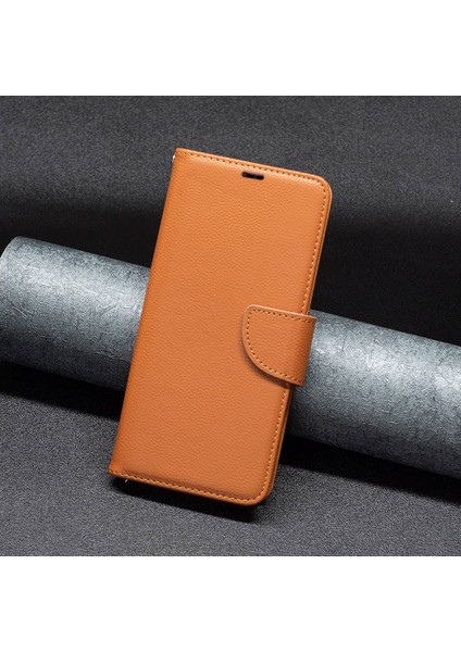 Xiaomi Için Bf Deri Kılıf Redmi A1 4g/a2 4g/a1+ 4g/a2+ 4g/poco C50 4g Litchi Doku Pu Deri Deri Cüzdan Kitap Stili Kutu Manyetik Toka Stand Telefon Kapak Brown (Yurt Dışından) fırsatları