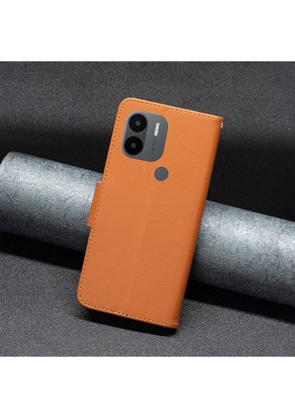 Xiaomi Için Bf Deri Kılıf Redmi A1 4g/a2 4g/a1+ 4g/a2+ 4g/poco C50 4g Litchi Doku Pu Deri Deri Cüzdan Kitap Stili Kutu Manyetik Toka Stand Telefon Kapak Brown (Yurt Dışından) indirimleri