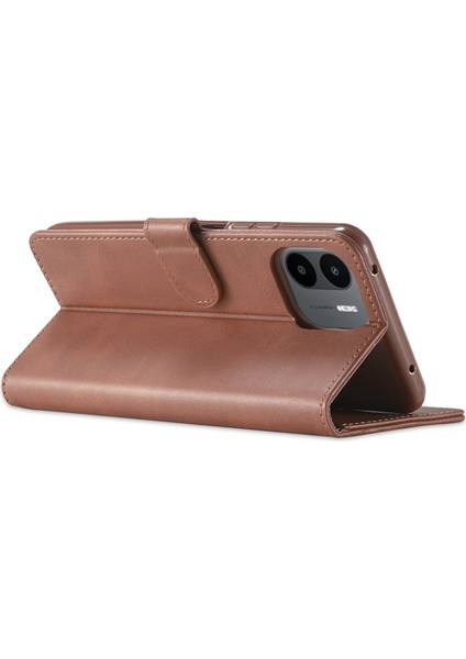 Xiaomi Için Pu Deri Telefon Kılıfı Redmi A1 4g/a2 4g Buzağı Dokusu Manyetik Toka Cüzdan Tam Koruma Cep Telefonu Kapak Kılıfı (Yurt Dışından) fırsatları