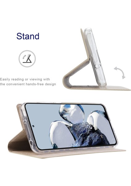 Xiaomi 12T Pro 5g Için Şok Geçirmez Telefon Kapağı, Pu Deri Otomatik Kapanış Manyetik Telefon Kılıf Kart Tutucu Stand-Khaki (Yurt Dışından) fiyatları