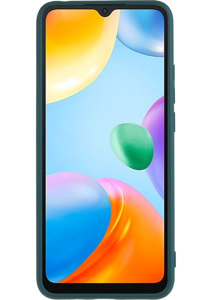 Xiaomi Redmi 10C 4g Için Ka Telefon Kılıflı Kılıf Kazana Kanıtı Fiber Astar Yumuşak Tpu Geri Kapak Army Yeşil (Yurt Dışından)