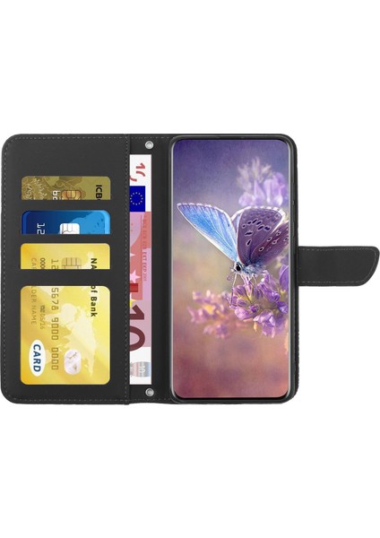 Xiaomi 12T 5g/redmi K50 Ultra 5G/12T Pro 5g Kelebek Çiçekleri Baskılı Koruyucu Kapak Cilt Dokunma Pu Deri Stand Manyetik Kapatma Flip Folio Telefon Kılıfı (Yurt Dışından)