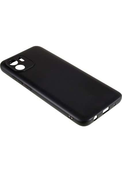 Xiaomi Redmi A1 4g/a2 4g Anti-Shock Esnek Tpu Telefon Kılıfı Siyah Mat Ultra Ince Slip Olmayan Cep Telefonu Arka Kapak (Yurt Dışından)
