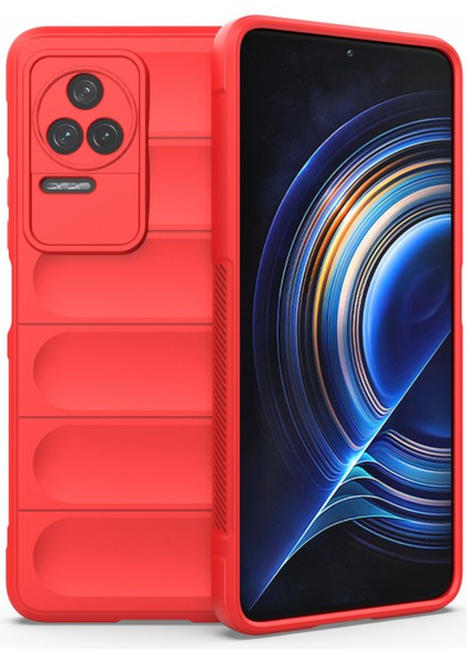 Xiaomi Için Redmi K50 PRO/K50 Cep Telefonu Kapağı Damla Dayanıklı Tpu Telefon Koruyucu Kılıf Önleyici Koruyucu Koruyucu Geri Telefon Kırmızısı (Yurt Dışından)