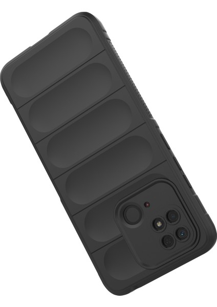 Xiaomi Redmi Için 10C Damla Dayanıklı Tpu Telefon Koruyucu Kılıf Koşusu Kıvrılın Koruyucu Koruyucu Arka Telefon Kapak-Beyaz (Yurt Dışından) modelleri