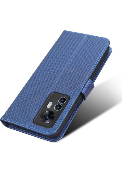 Xiaomi 12T 5g/redmi K50 Ultra 5G/12T Pro 5g Elmas Doku Tam Koruma Pu Deri Stand Kılıfı Cüzdan Telefon Kapak Mavisi (Yurt Dışından) indirimleri