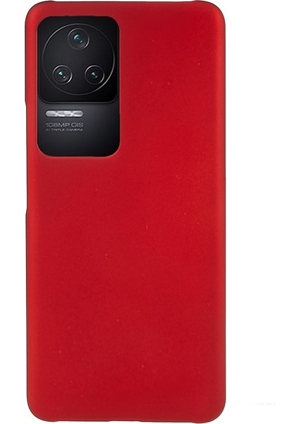 Xiaomi Için Redmi K50 PRO/K50 Telefon Kapağı Anti-Çizelge Anti-Çizelge Parlak Yüzey Ka Sabit Pc Anti-Çizelge Koruyucu Koruma Kırmızısı (Yurt Dışından)