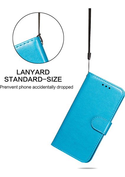 Xiaomi Redmi 10C 4g Tpu+Pu Deri Cüzdan Stand Flip Cover Manyetik Kapatma Telefon Vaka-Mavisi (Yurt Dışından) indirimleri