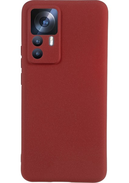 Xiaomi 12T 5G/12T Pro 5g/redmi K50 Ultra 5g Tpu Tpu Kılıf Çift Taraflı Mat Landırma Karşıtı Arka Kapak Kırmızısı (Yurt Dışından)