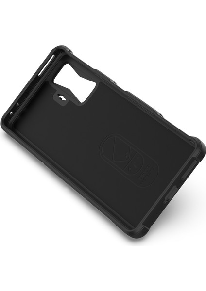 Xiaomi Için Yumuşak Tpu Kılıfı Poco F4 Gt/redmı K50 Oyun Şok Geçirmez Sağlam Arka Kapak Cep Telefonu Kabuk Black (Yurt Dışından)