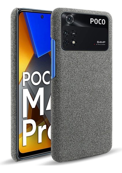 Xiaomi Poco M4 Pro 4g Anti Dust Anti Dust Telefon Kabuğu Çizgiye Döküm Anti Sabit Pc+Bez Telefon Geri Geri Grey (Yurt Dışından)