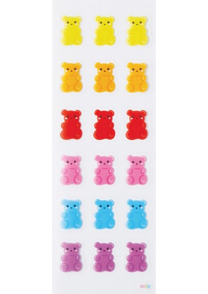 Ooly Stickiville Çıkartmalar - Gummy Bears