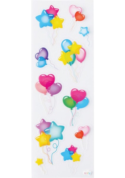 Ooly Stickiville Çıkartmalar - Shaped Balloons fiyatları