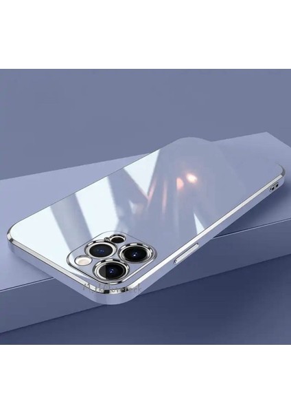 Xiaomi Redmi 12 4g Kılıf Kamera Korumalı Parlak Gold Altın Kenarlı Yumuşak Silikon Kapak Işlemeli
