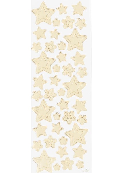 Ooly Stickiville Çıkartmalar - Gold Stars