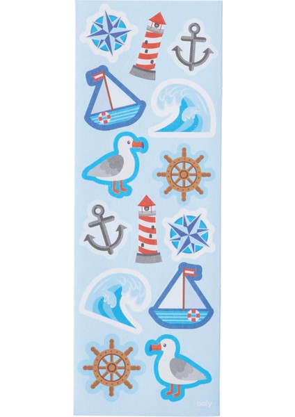 Ooly Stickiville Çıkartmalar - Nautical modelleri