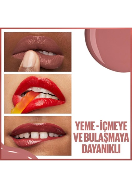 Maybelline New York Uzun Süre Kalıcı Parlak Likit Ruj Serisi 13