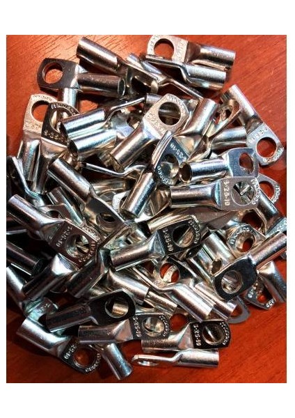 4 Ga Yalıtımsız Amfi Kablo Ucu - Akü ve Şase Için 4ga Amfi Güç Kablosu Ucu - 3 Adet