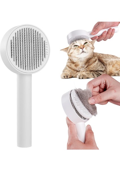 Için Kedi Fırçası, Dolaşmış Ve Saçları K Için Kendi Kendini Temizleyen Kedi Saç Fırçası (Yurt Dışından)
