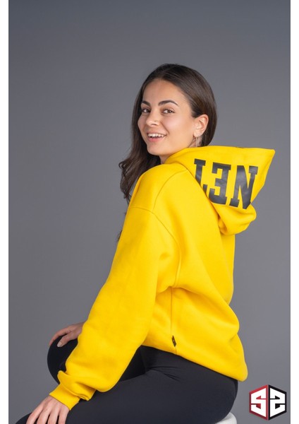 Oversize Magnet Hoodie People Sahipler Için SK-105