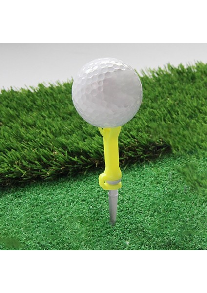 Profesyonel Golf Tees Golf Uygulaması 4 Çatal Pençe Üst Dayanıklı '' Sarı (Yurt Dışından)