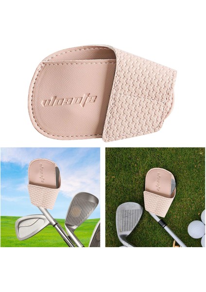 Golf Oynamak Için Golf Demir Kulübü Başkanı Kapakları Golf Spor Aksesuarları Seyahat Pembe (Yurt Dışından) fiyatları