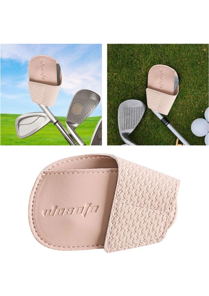 Golf Oynamak Için Golf Demir Kulübü Başkanı Kapakları Golf Spor Aksesuarları Seyahat Pembe (Yurt Dışından) indirimleri