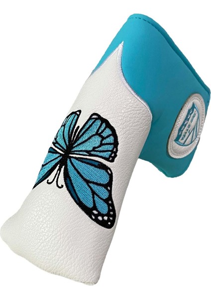 Golf Atıcı Kafa Kapağı Kapatma Atıcı Başörtüsü Pu Deri Stylea Beyaz (Yurt Dışından)