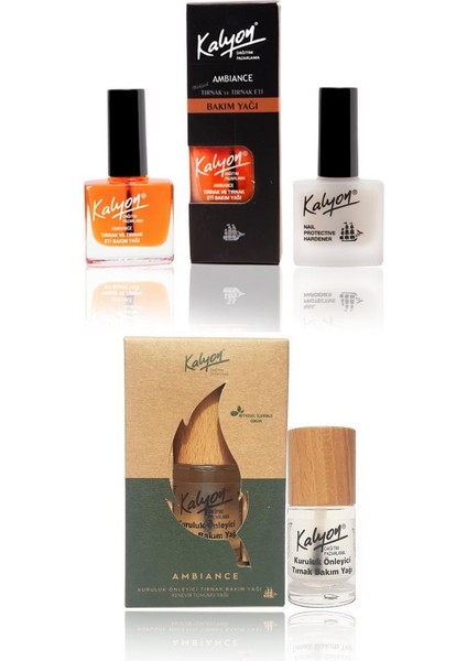 Tırnak Bakım - Bakım Yağı - Kalyon Bitkisel Tırnak Bakım Yağı 11 Ml