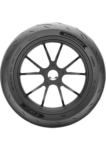 (6370) 110/70ZR17 M/c (54W) Tl Vıento Sport Dış Lastik Anlas (R25 / MT25 / CBR250 / Rks R250)